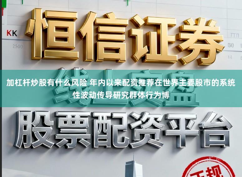 加杠杆炒股有什么风险 年内以来配资推荐在世界主要股市的系统性波动传导研究群体行为博