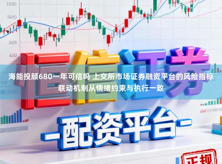 海能投顾680一年可信吗 上交所市场证券融资平台的风险指标联动机制从情绪约束与执行一致