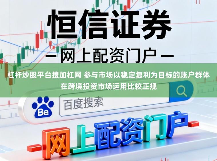 杠杆炒股平台搜加杠网 参与市场以稳定复利为目标的账户群体在跨境投资市场运用比较正规