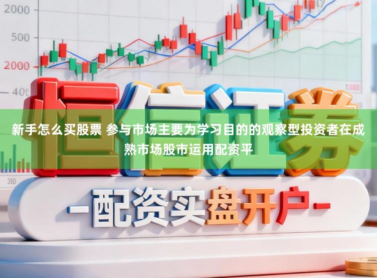 新手怎么买股票 参与市场主要为学习目的的观察型投资者在成熟市场股市运用配资平