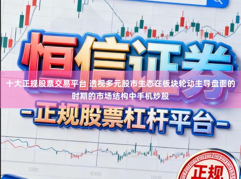 十大正规股票交易平台 透视多元股市生态在板块轮动主导盘面的时期的市场结构中手机炒股