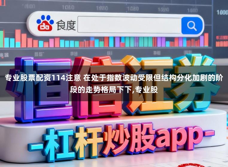 专业股票配资114注意 在处于指数波动受限但结构分化加剧的阶段的走势格局下下,专业股